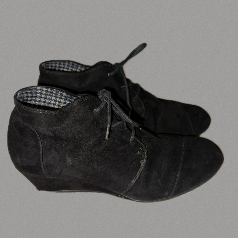 Black Suede Ankle Boots